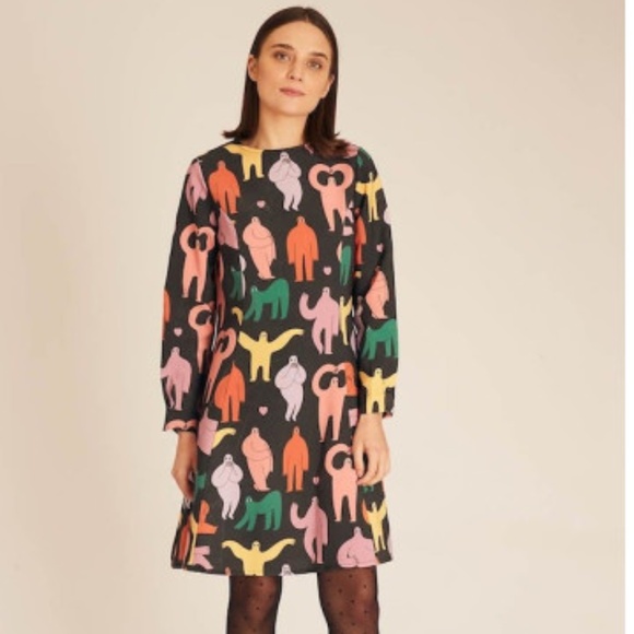 NWT Pepaloves  Yeti midi dress - Picture 4 of 4